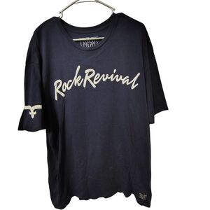 Rock Revival Men's Size XXL Navy T-Shirt